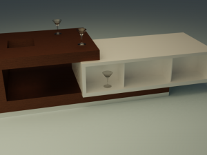 coffee tables pack Modèle 3D