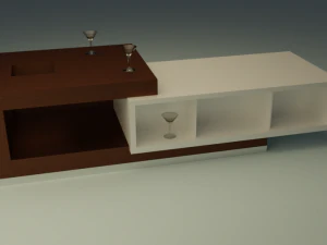 coffee tables pack 3D Model
