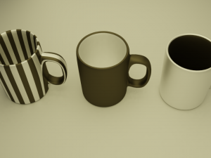 cups mini-pack 3D Model