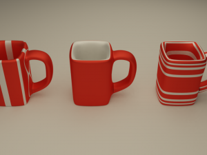 cups mini-pack 3D Model