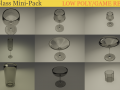 Glass Mini-Pack 3D Model