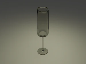 cups with glasses full pack 3D Model
