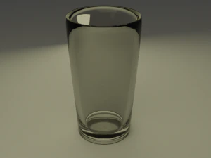 cups with glasses full pack 3D Model