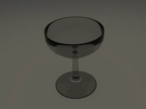 cups with glasses full pack 3D Model