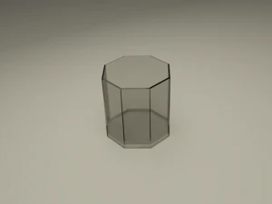 cups with glasses full pack 3D Model