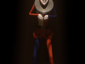 creepy joker 3D Model