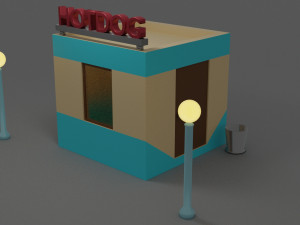 eatery 3D Model