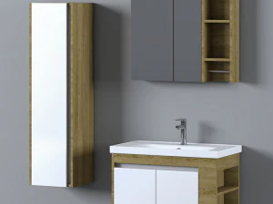 浴室家具1号 3D 模型