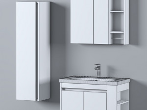 bahtroom furniture no 1 3D Модель