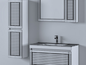 bathroom furniture no 2 3D Модель