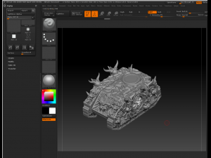 demom possessed custom tank 3D-printmodel