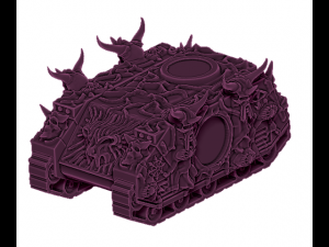 demom possessed custom tank 3D-printmodel