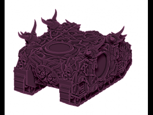 demom possessed custom tank 3D-printmodel