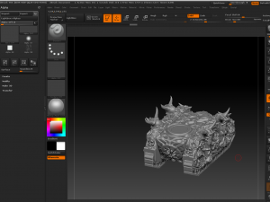 demom possessed custom tank 3D-printmodel