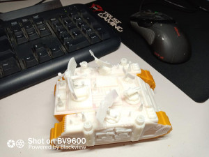damon interceptor radar tank mix resin pla print Modèles 3D en vedette