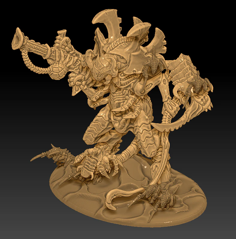 supreme hive bug lord 3D Print Model .c4d .max .obj .3ds .fbx .stl .blend 