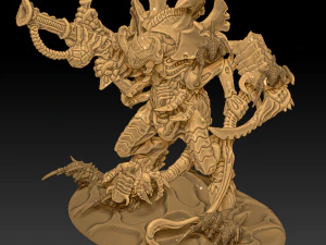 senhor supremo dos insetos da colmeia Modelo de Impressão 3D