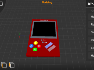 gameboy 3D Model