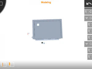 petite maison low poly Modèle 3D