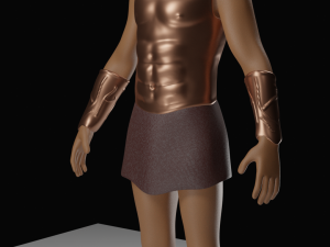 greek warrior 3D 모델