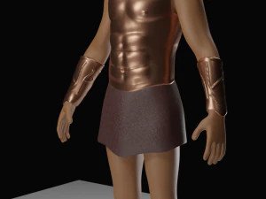 griechischer Krieger 3D Modell