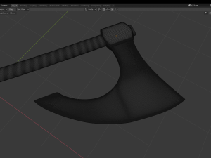 viking axe - high poly 3D Model
