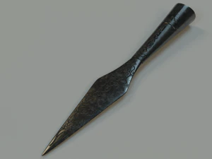 viking spear 3D Model