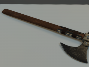 viking axe 2 3D 모델