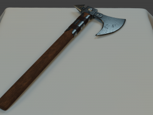 viking axe 2 3D 모델
