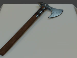 viking axe 2 3D Model