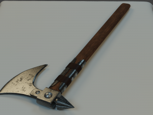 viking axe 2 3D 모델