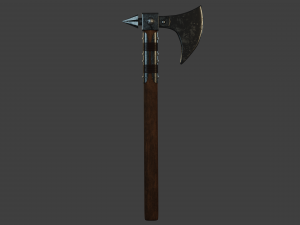 viking axe 2 3D 모델