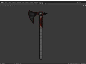 viking axe 2 3D Model
