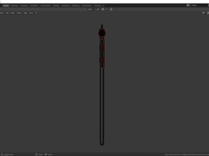 viking axe 2 3D 모델