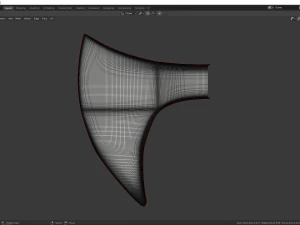 viking axe 2 3D Model