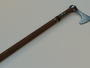 viking light axe Modelo 3D