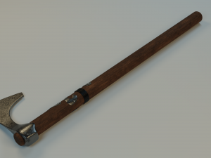 viking light axe 3D 모델