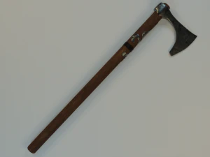 viking light axe 3D Model