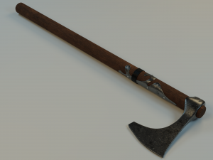 viking light axe 3D 모델