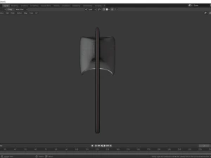 viking light axe 3D Model