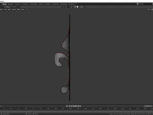 viking light axe 3D Model