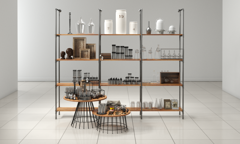 PRODUCT STAND 3D 模型 .c4d .max .obj .3ds .fbx .stl .blend 
