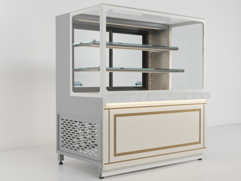 CAKE DSPLAY UNIT 3D Model