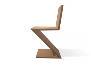 zig zag chair rietveld 3D Model