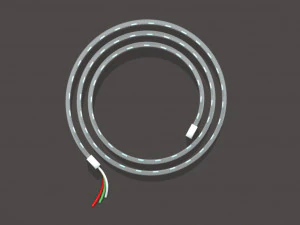 pasek ledowy Model 3D