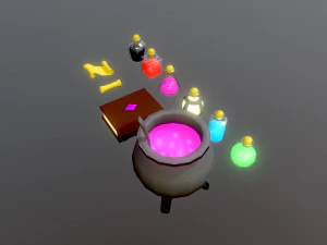 potion assets 3D Model
