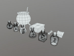 potion assets 3D Model