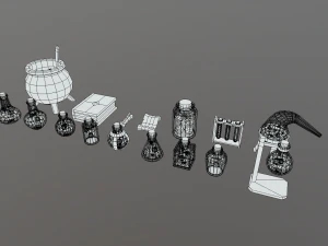 potions assets 2 3D Model