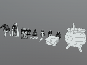 potions assets 2 3D Model