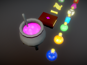 potions assets 2 3D Model